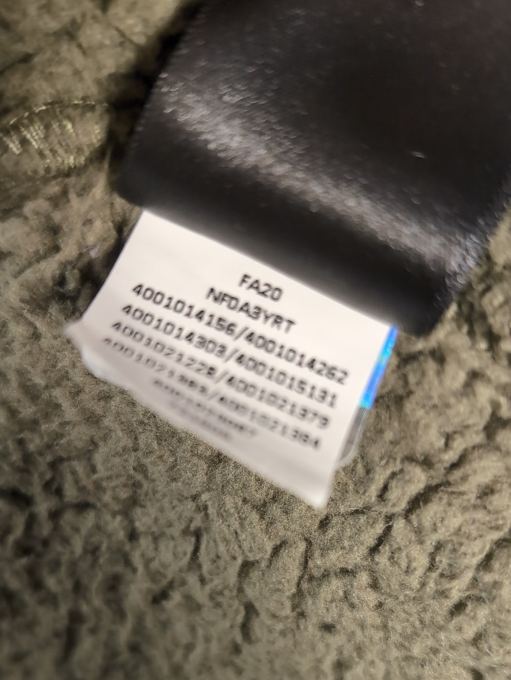 The North Face Cabin Fleece Campshire Full-Zip Jacket Size Small in Olive Green - Picture 12 of 12
